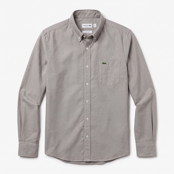 Camisa Lacoste talla XXL slim fit stretch, viene reducida, sirve para Slim Fit  talla L