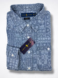 Camisa Polo Ralph Lauren Custom Fit Manga Larga Talla M