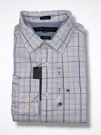 Camisa Tommy Hilfiger Custom Fit manga larga talla S