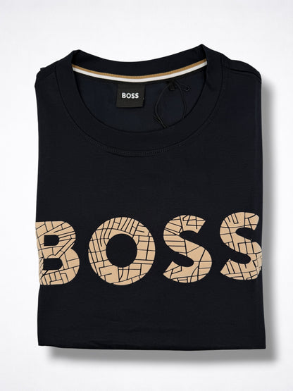 Playera Boss Classic Fit Cuello Redondo Talla L