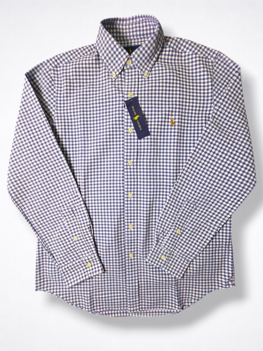 Camisa Polo Ralph Lauren Classic Fit Manga Larga Talla M
