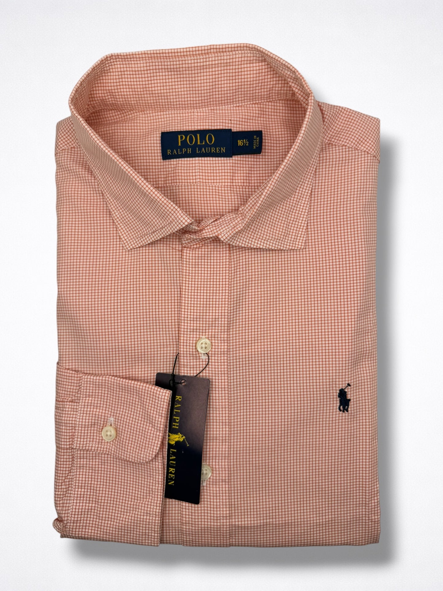 Camisa Polo Ralph Lauren Classic Fit Manga Larga Talla L