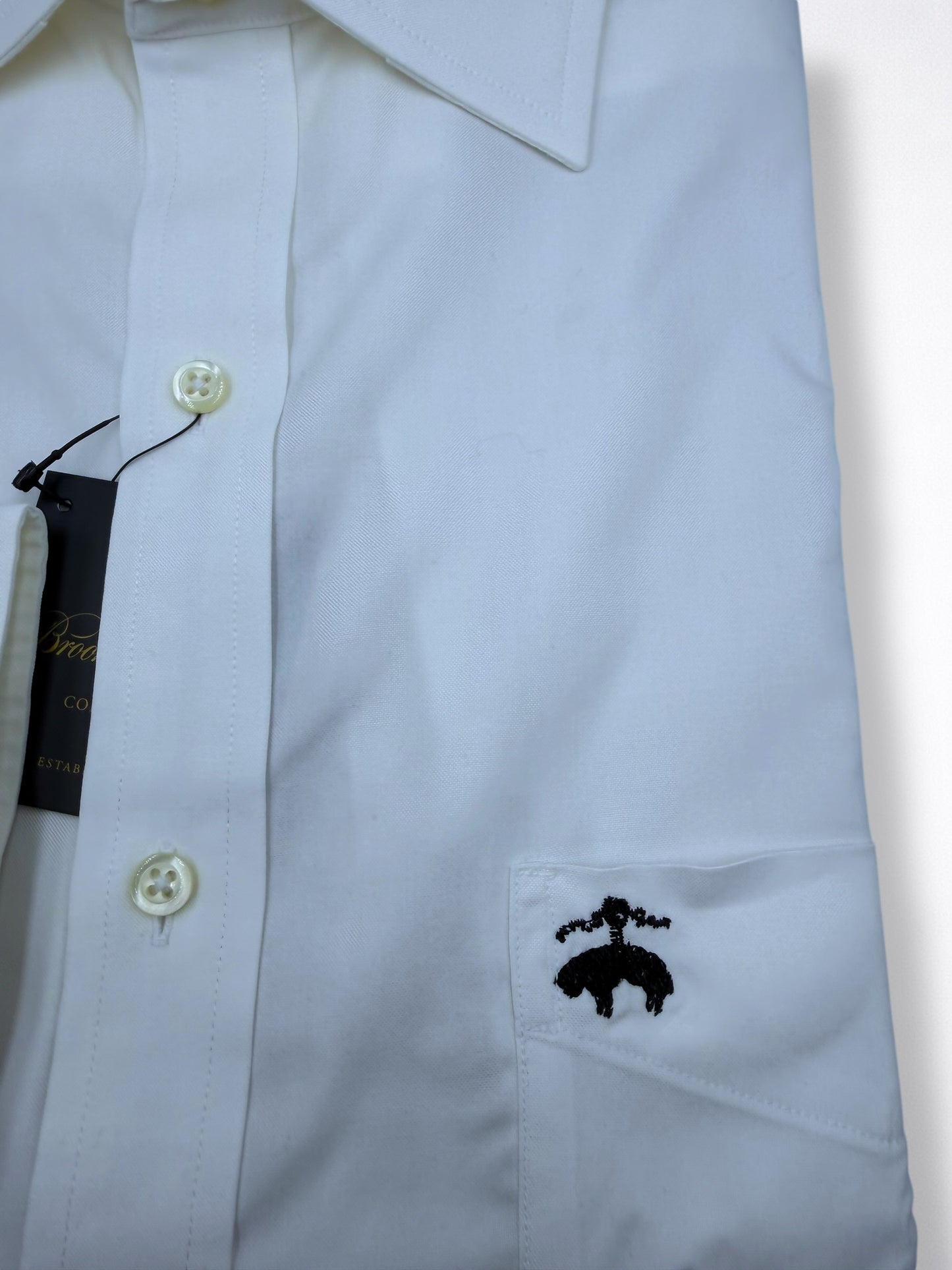 Camisa Brooks Brothers Slim Fit Manga Larga Talla M