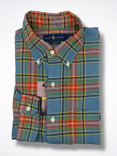 Camisa Polo Ralph Lauren Classic Fit Manga Larga Talla L