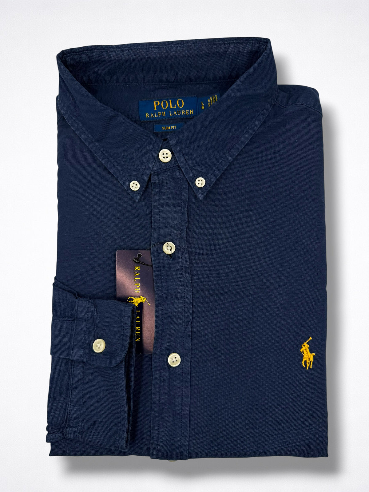 Camisa Polo Ralph Lauren Classic Fit Manga Larga Talla M