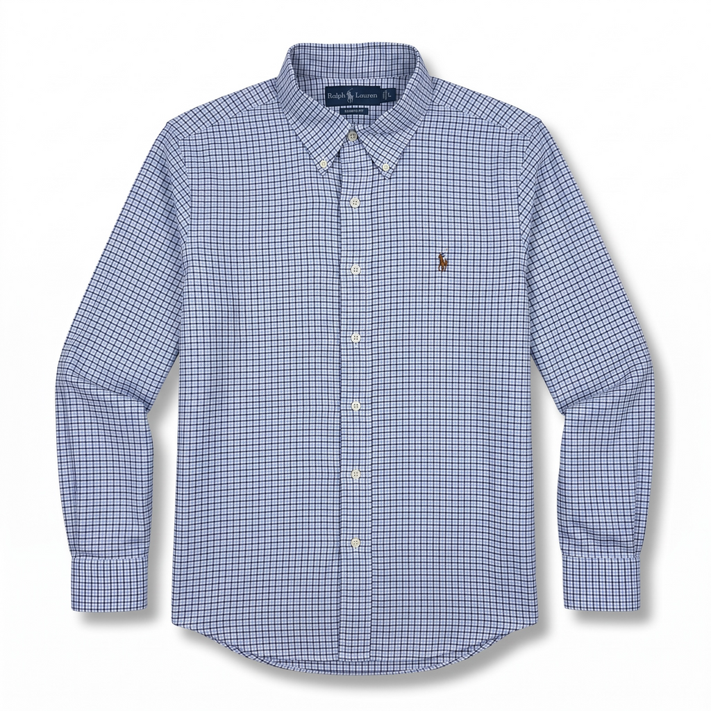 Camisa Polo Ralph Lauren Classic Fit manga larga talla L