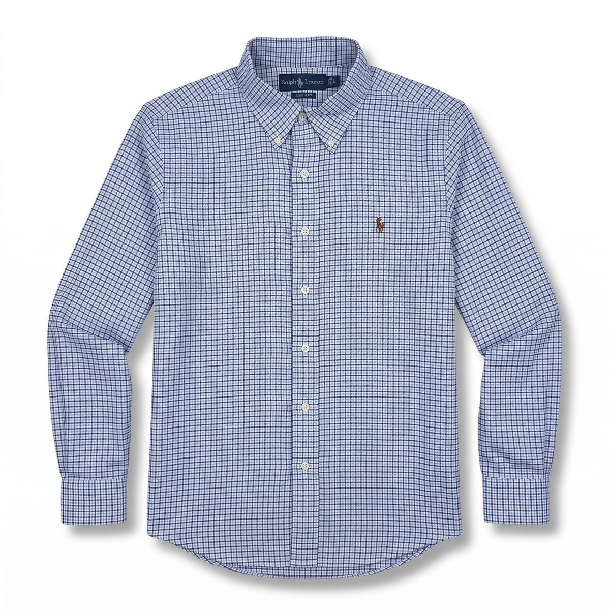 Camisa Polo Ralph Lauren Classic Fit manga larga talla L