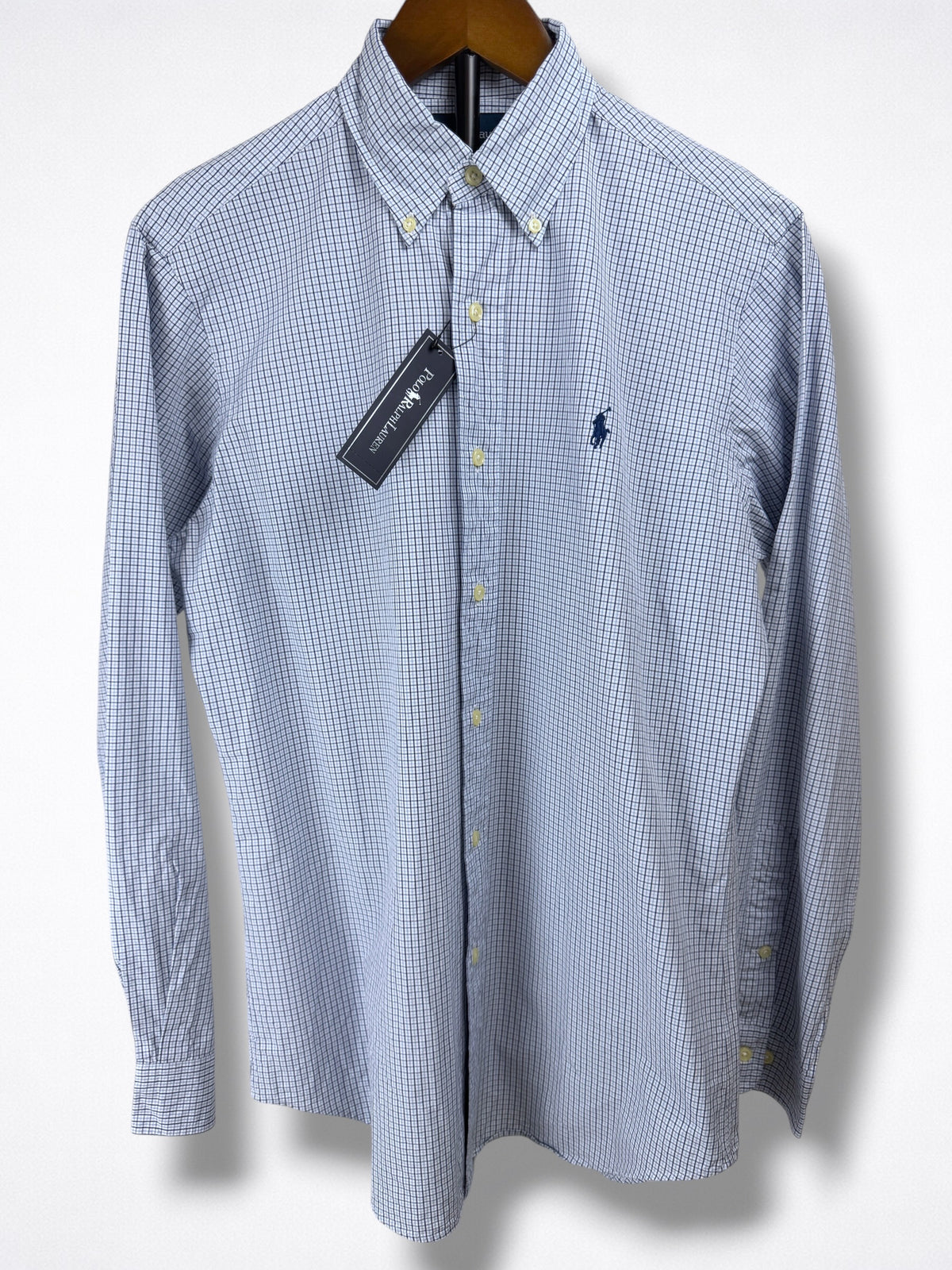 Camisa Polo Ralph Lauren 14 1/2 Classic Fit Manga Larga 32/33 Talla S