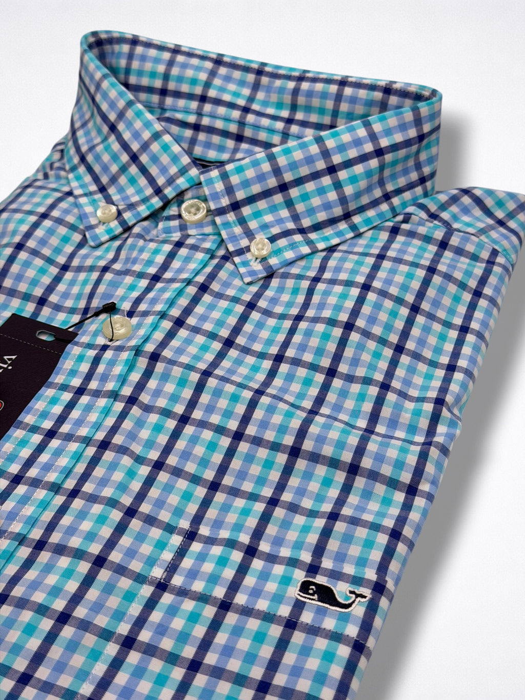 Camisa Vineyard Vines Classic Fit Manta Larga Talla L