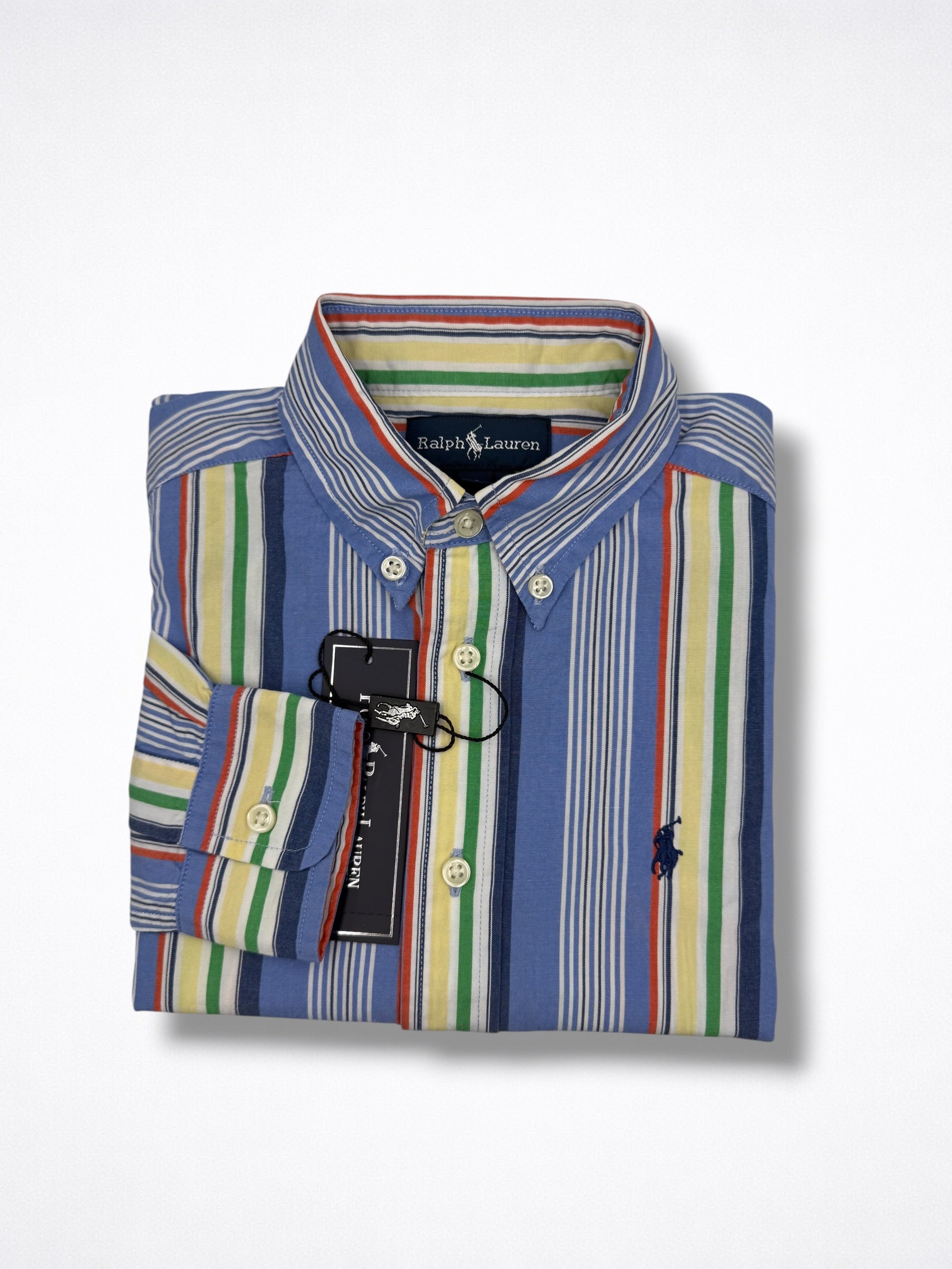 Camisa Polo Ralph Lauren Classic Fit manga larga talla 5 niño