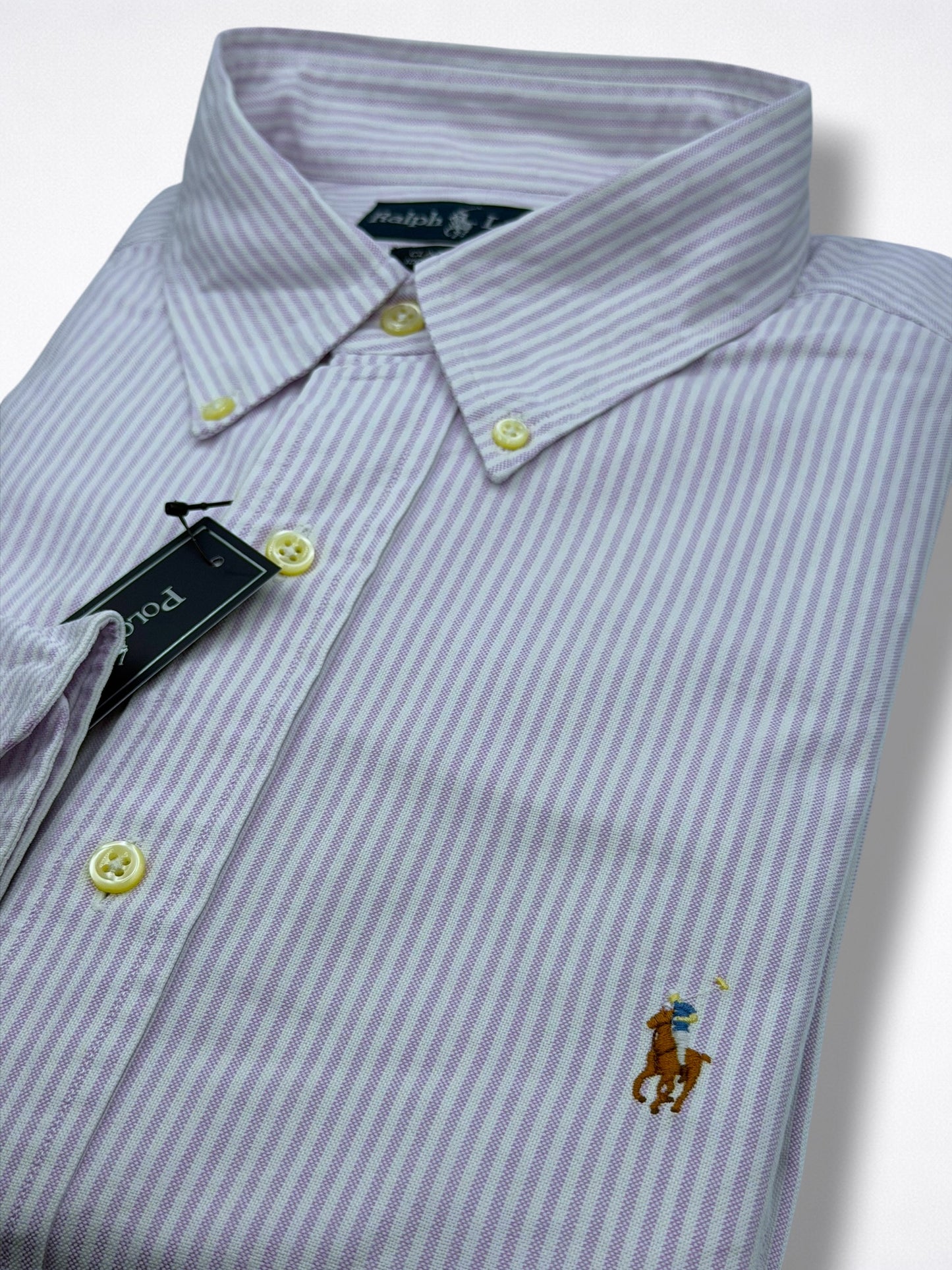 Camisa Polo Ralph Lauren Classic Fit Manga Larga Talla XL