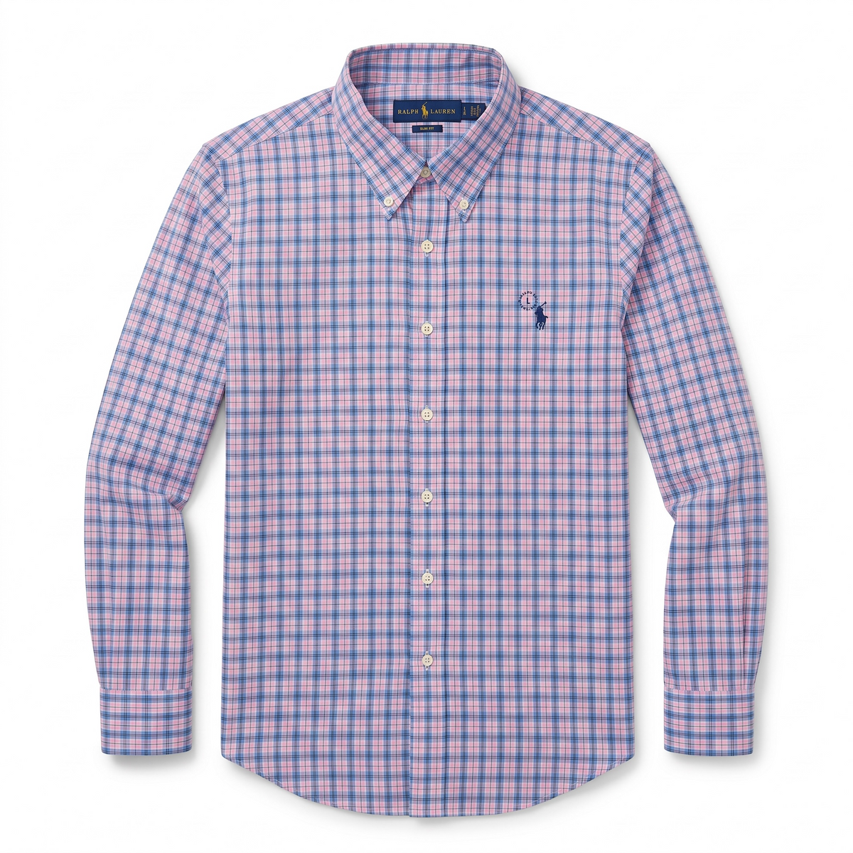 Camisa Polo Ralph Lauren Classic Fit manga larga talla L slim fit, modelo reducido, sirve para talla M