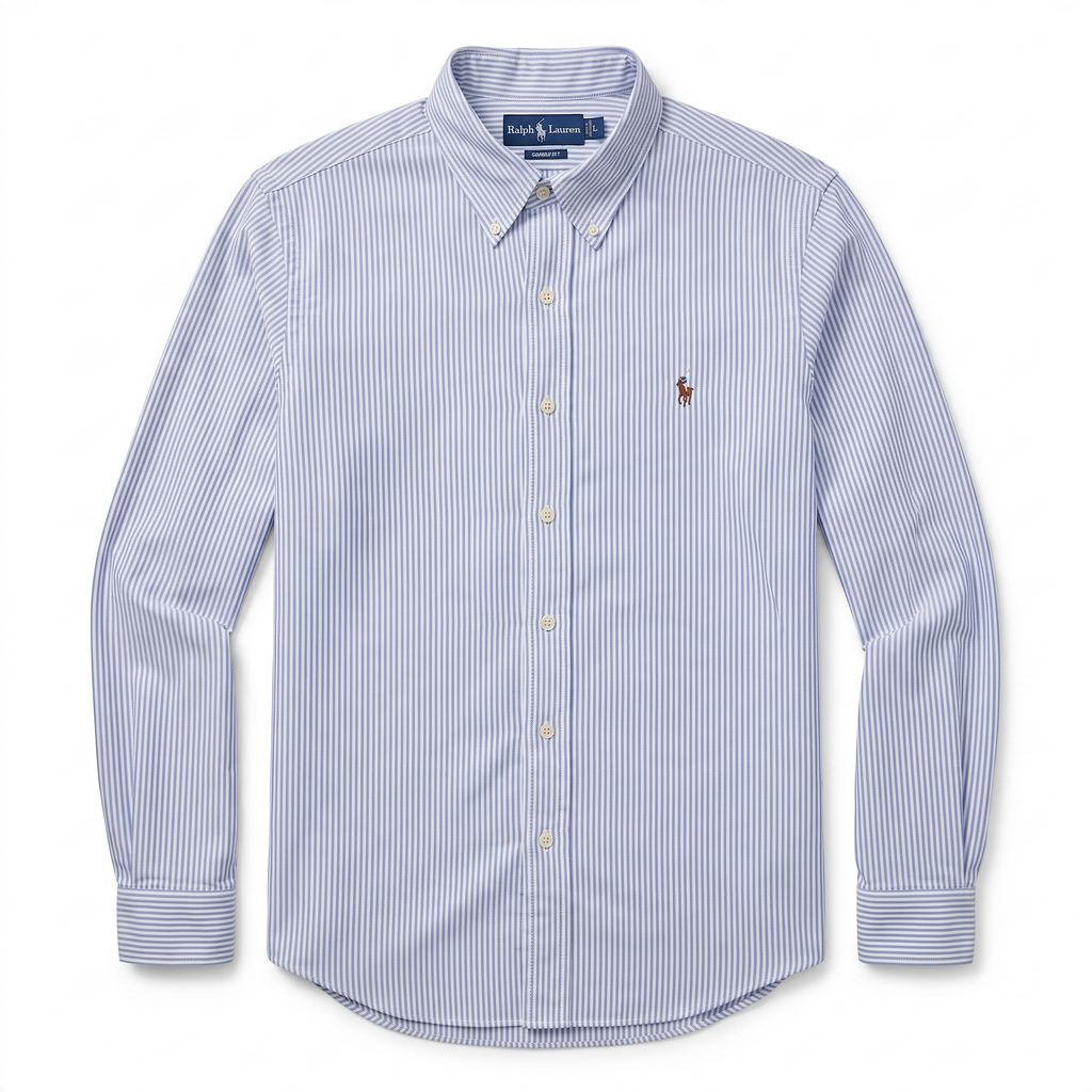 Camisa Polo Ralph Lauren Classic Fit manga larga talla L