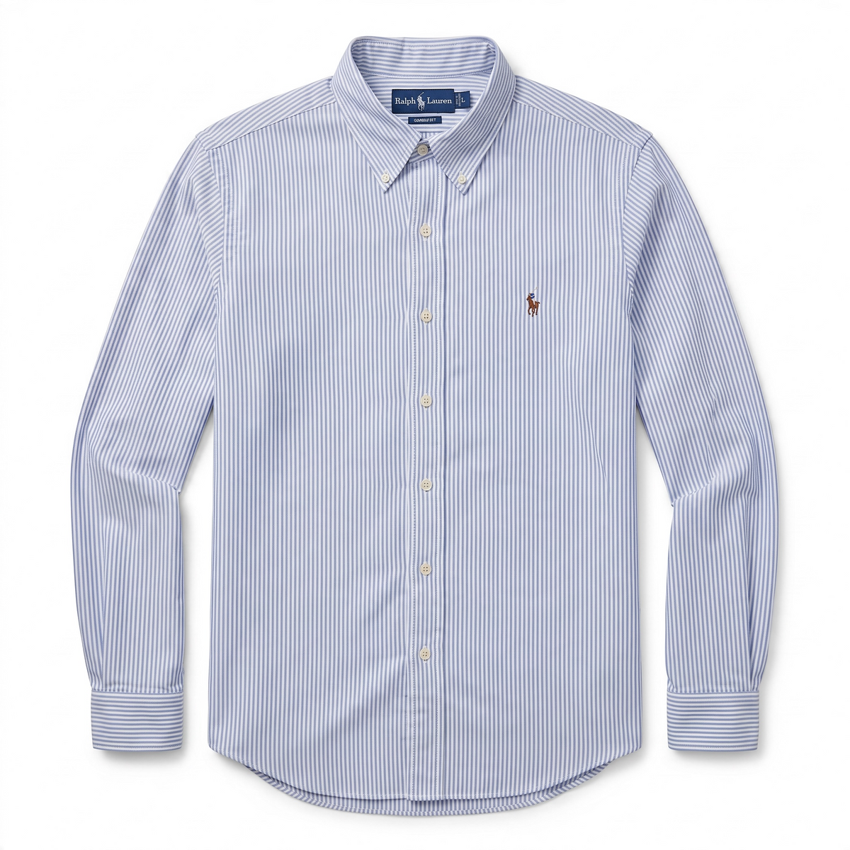Camisa Polo Ralph Lauren Classic Fit manga larga talla L