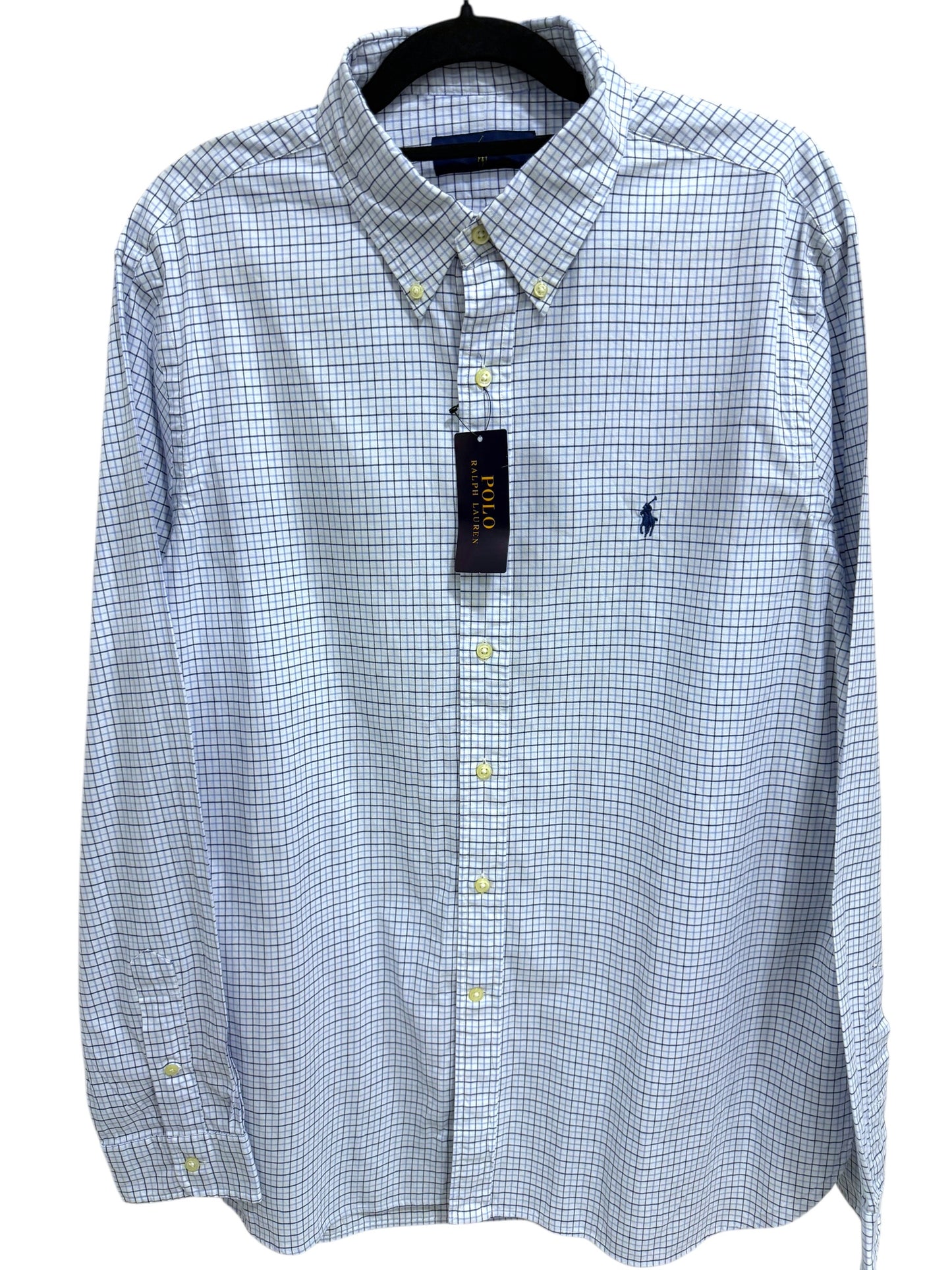 Camisa Polo Ralph Lauren Classic Fit Manga Larga Talla XL