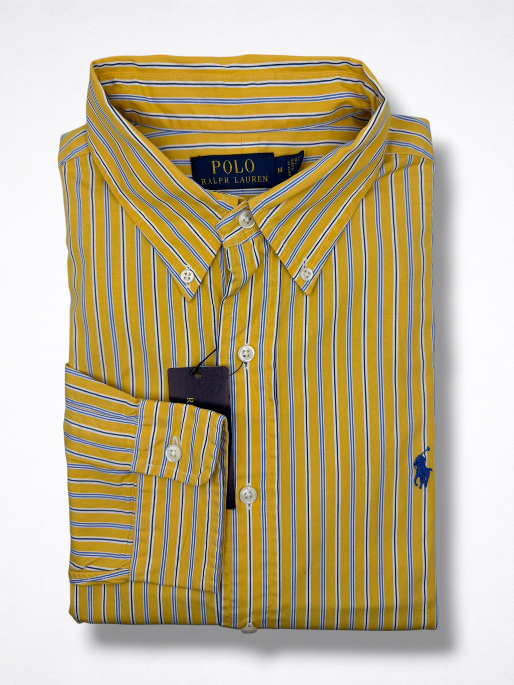 Camisa Polo Ralph Lauren Classic Fit Manga Larga Talla M