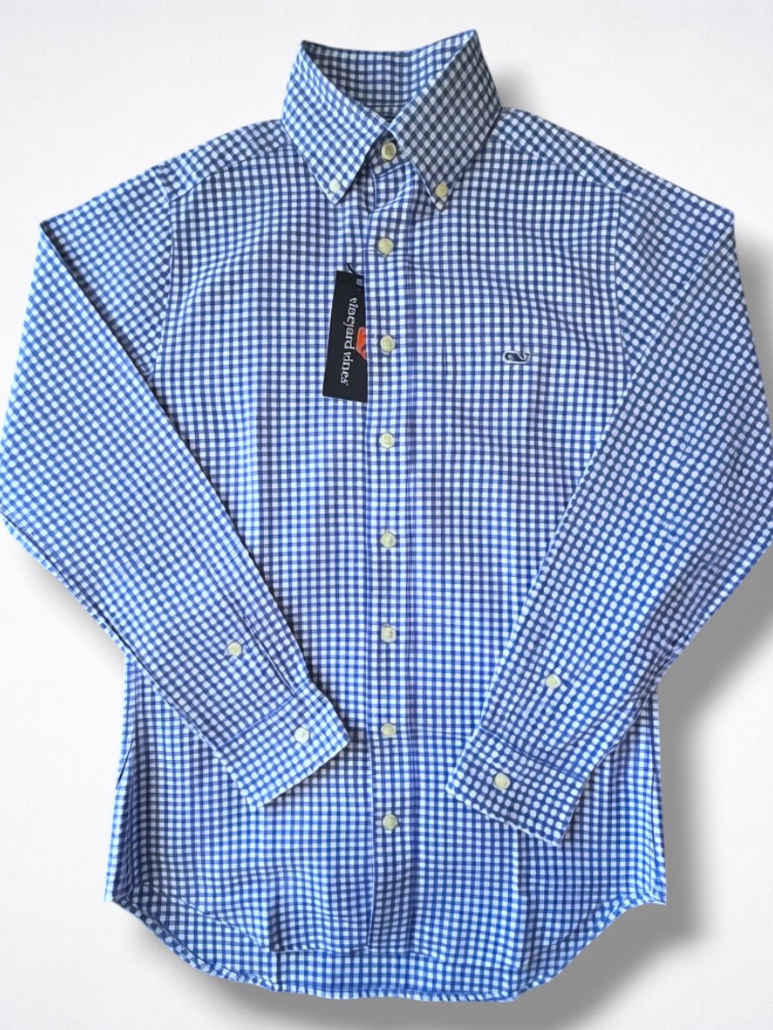 Camisa Vineyard Vines Classic Fit Manga Larga Talla XS