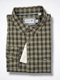 Camisa Lacoste Classic Fit Manga Larga Talla L