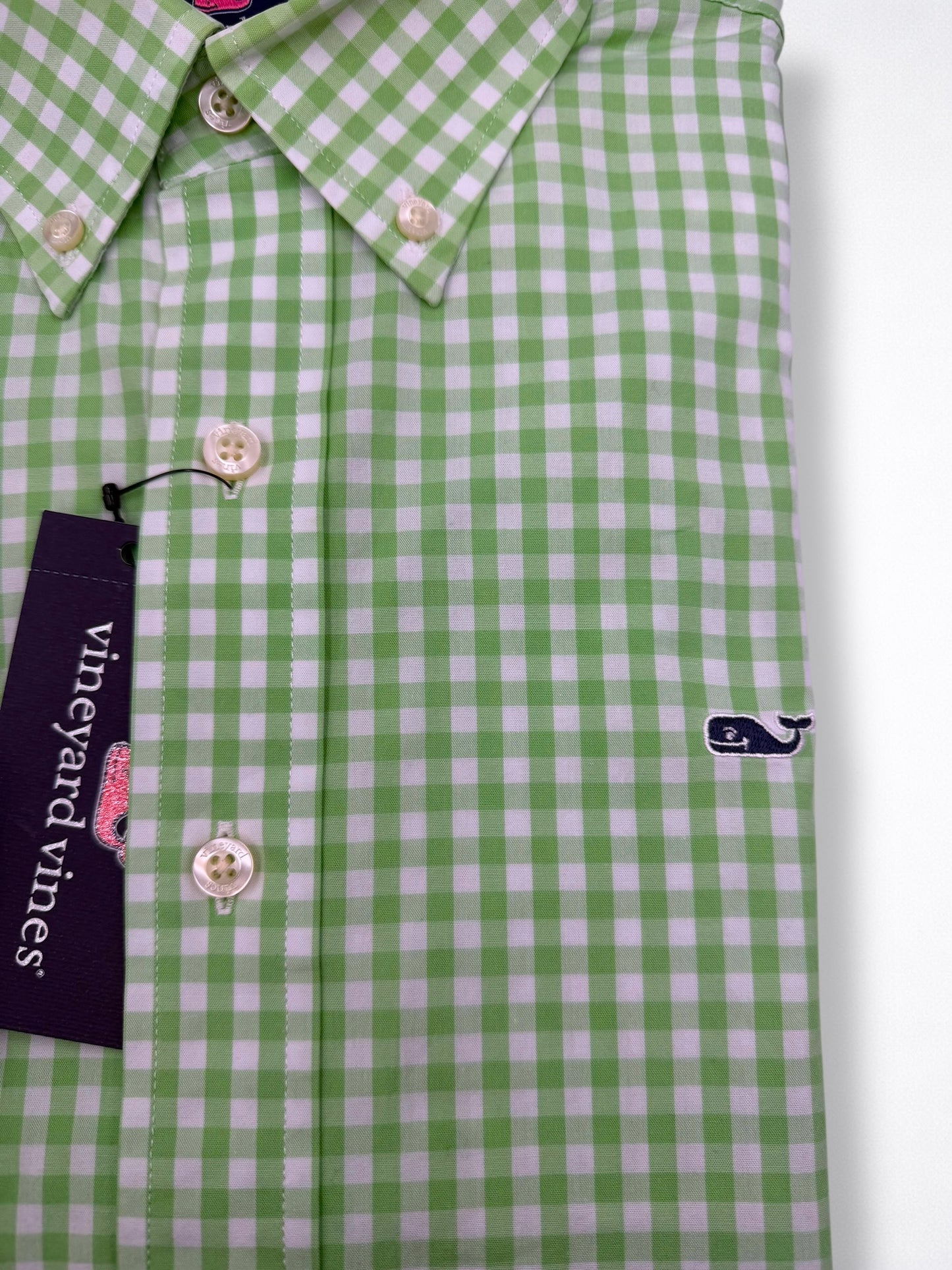 Camisa Vineyard Vines Classic Fit Manga Larga Talla M