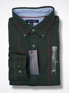 Camisa Tommy Hilfiger Classic Fit Manga Larga Talla L