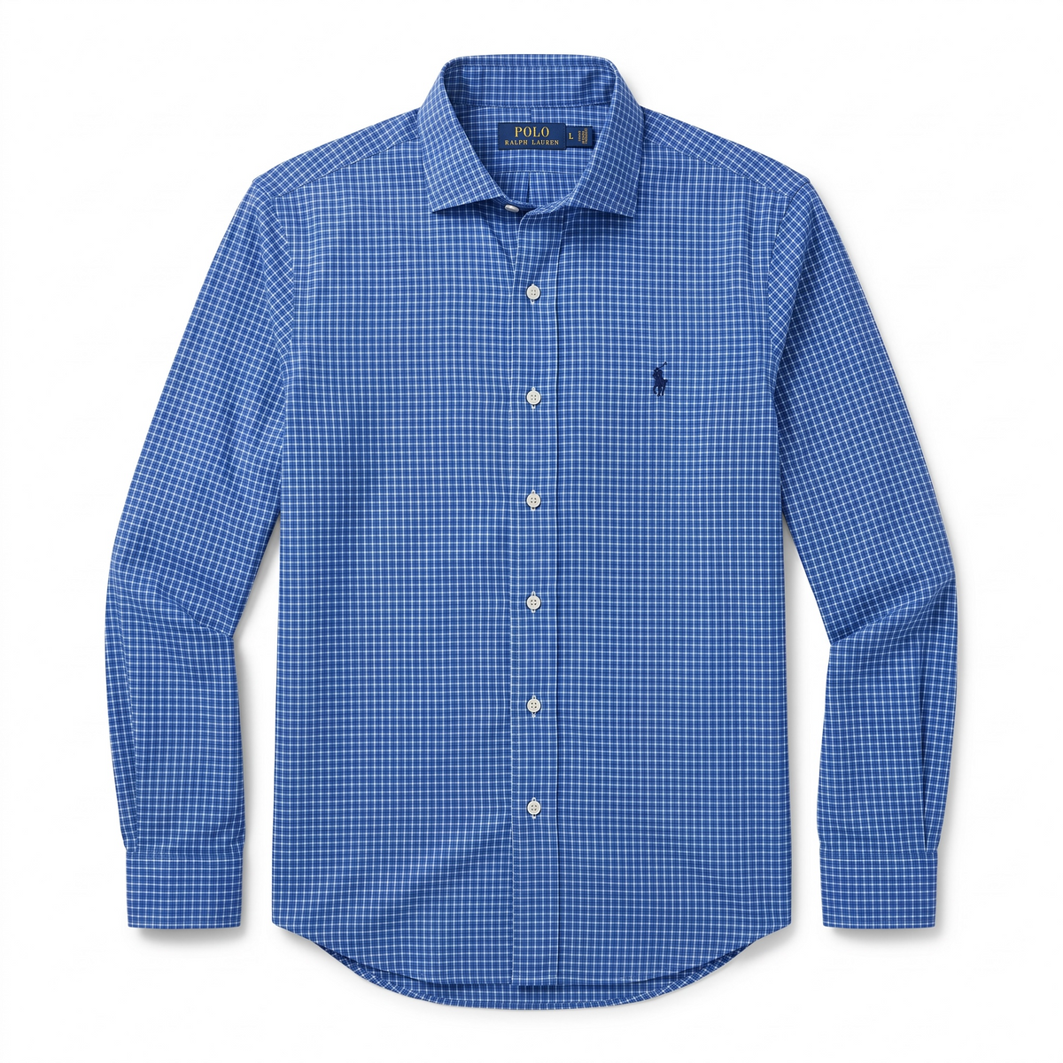 Camisa Polo Ralph Lauren Classic Fit manga larga talla L