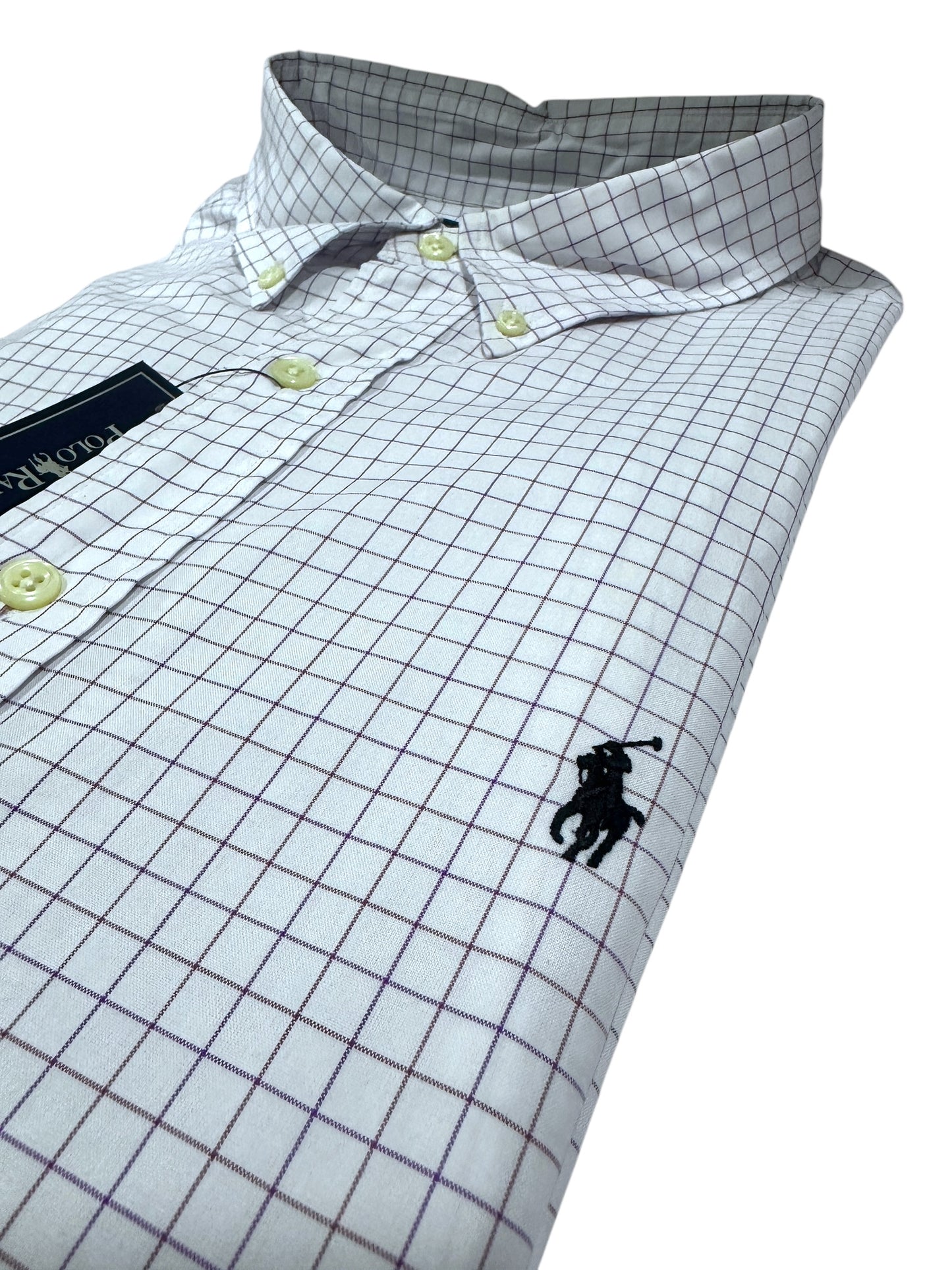 Camisa Polo Ralph Lauren Classic Fit Manga Larga Talla XL
