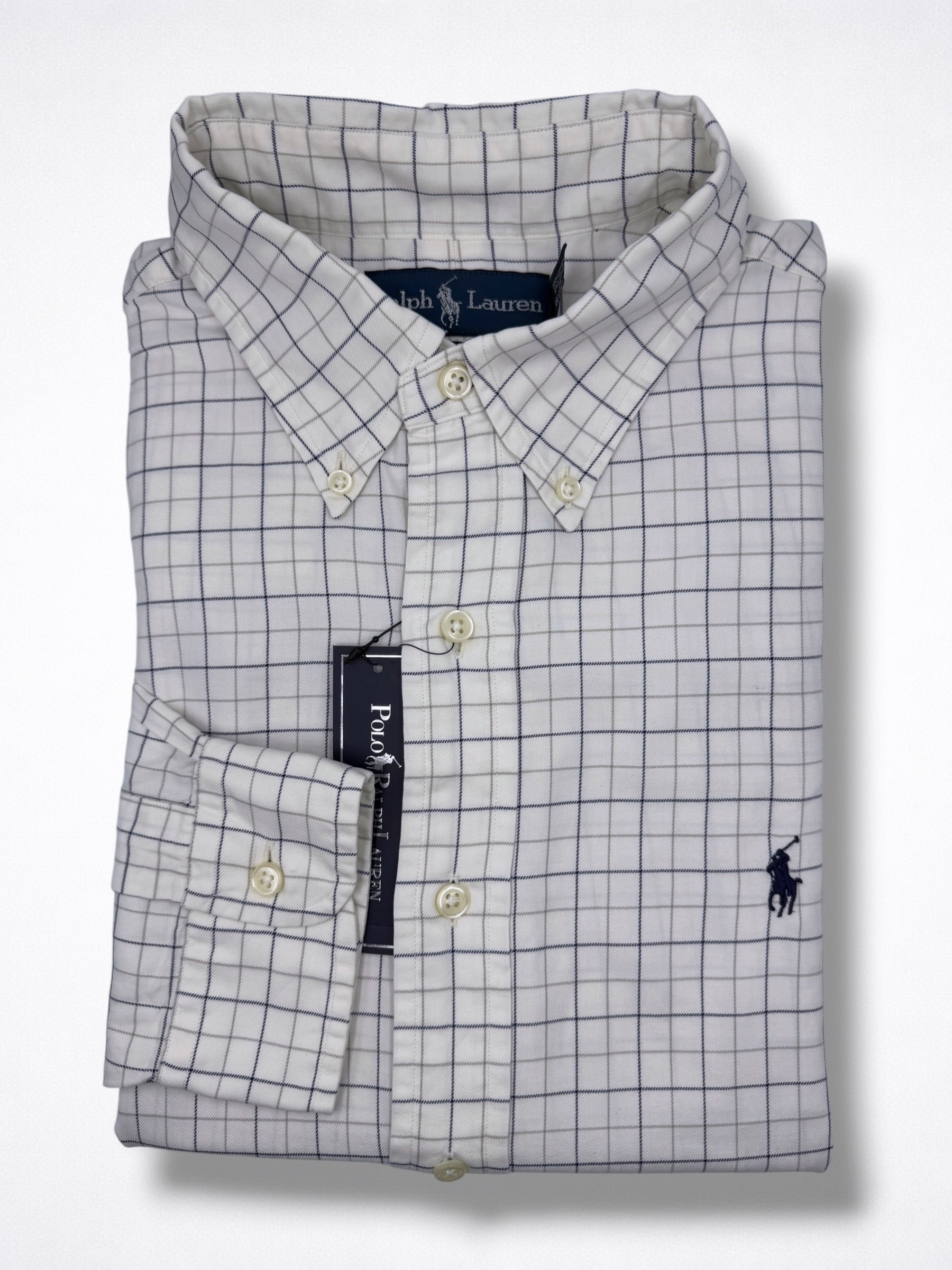 Camisa Polo Ralph Lauren Classic fit manga larga talla L