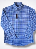 Camisa Polo Ralph Lauren Classic Fit Manga Larga Talla L