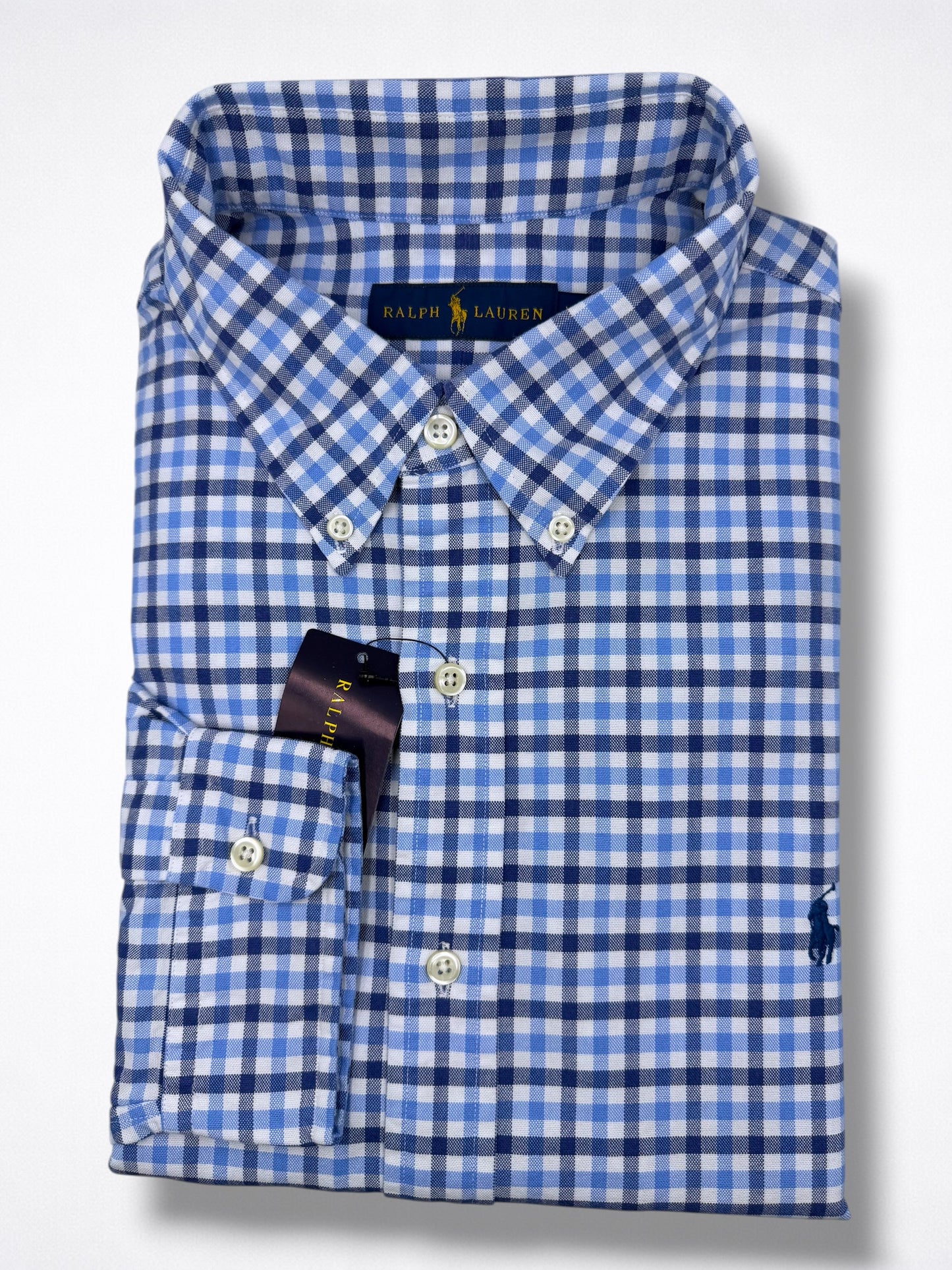 Camisa Polo Ralph Lauren Classic Fit Manga Larga Talla XL
