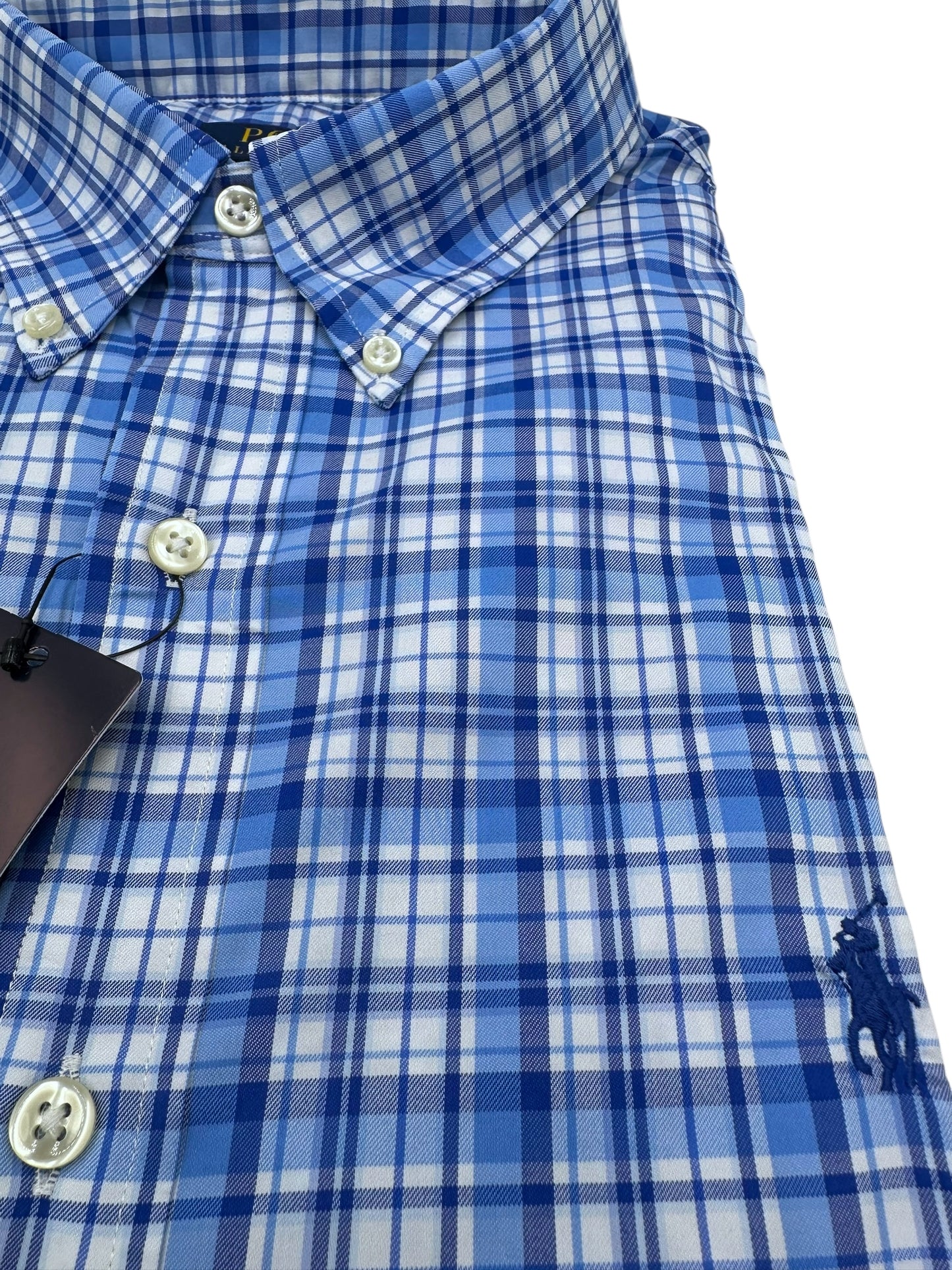 Camisa Polo Ralph Lauren Classic Fit Manga Larga Talla L