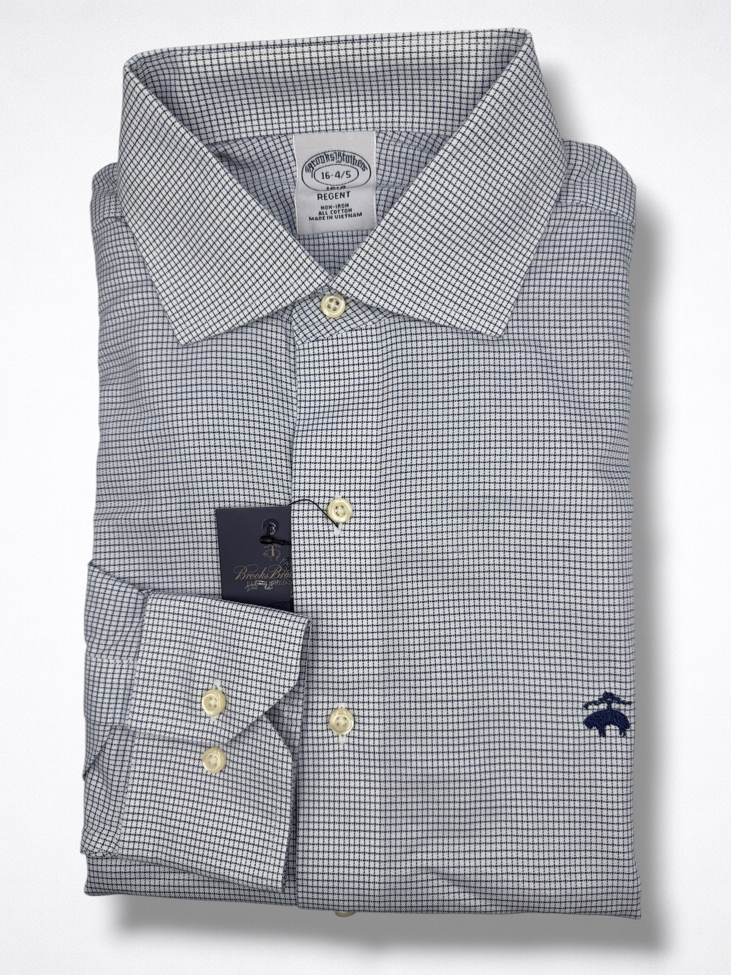 Camisa Brooks Brothers Classic Fit Manga Larga 34/35 Talla L
