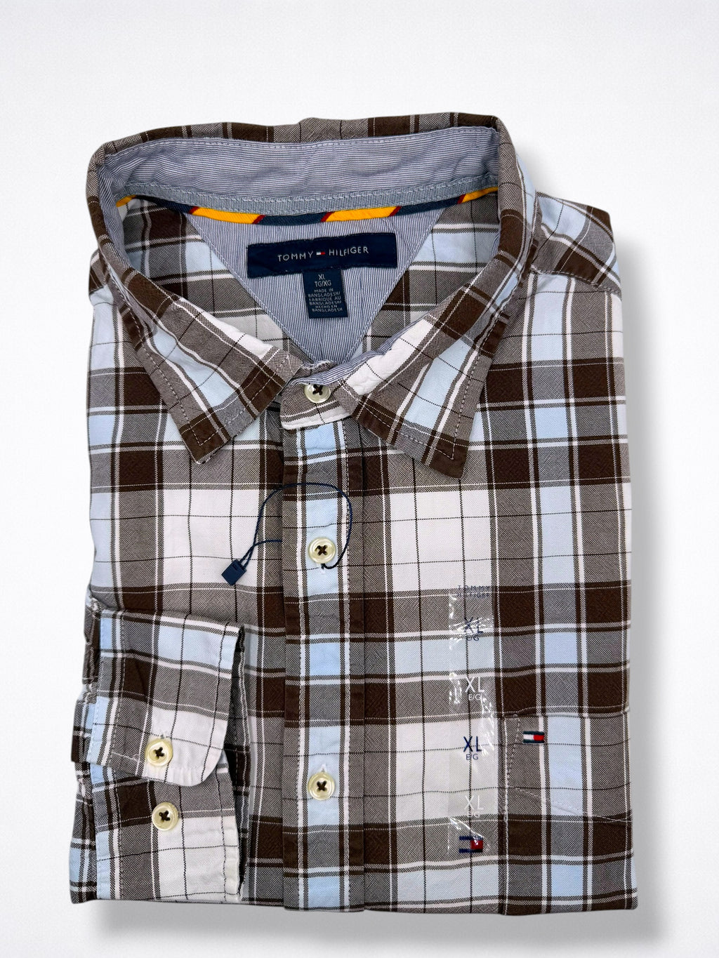 Camisa Tommy Hilfiger Classic Fit Manga Larga Talla XL