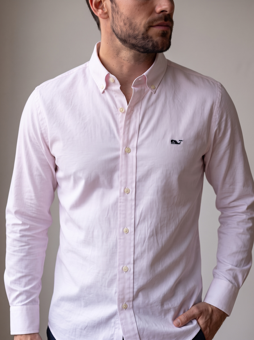 Camisa Vineyard Vines CLassic Fit manga larga talla XL
