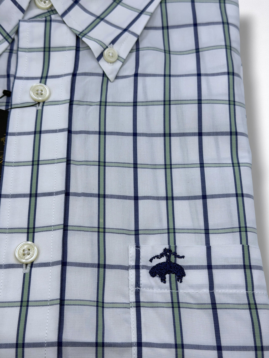 Camisa Brooks Brothers Classic Fit Manga Larga Talla XL