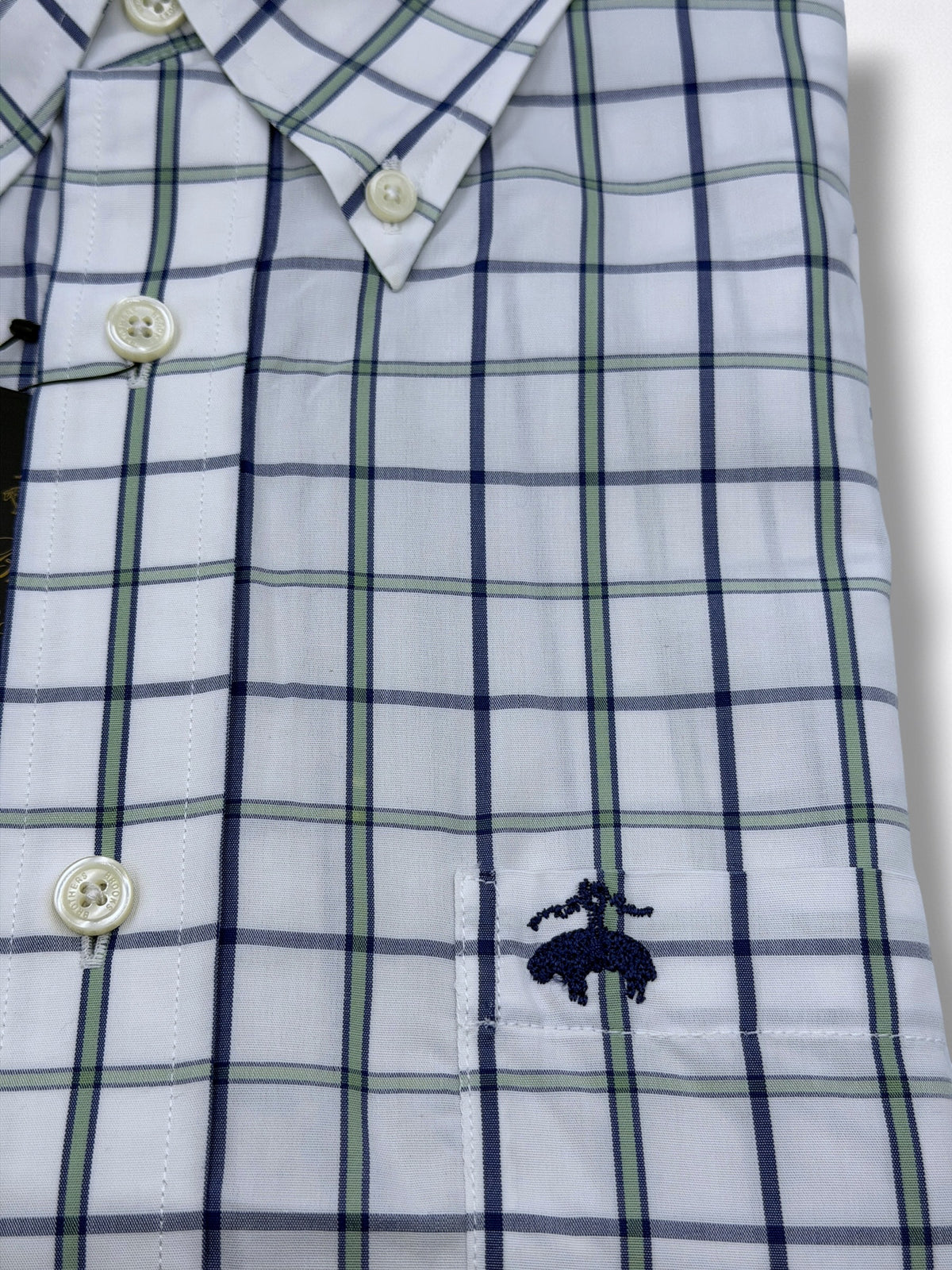 Camisa Brooks Brothers Classic Fit Manga Larga Talla XL