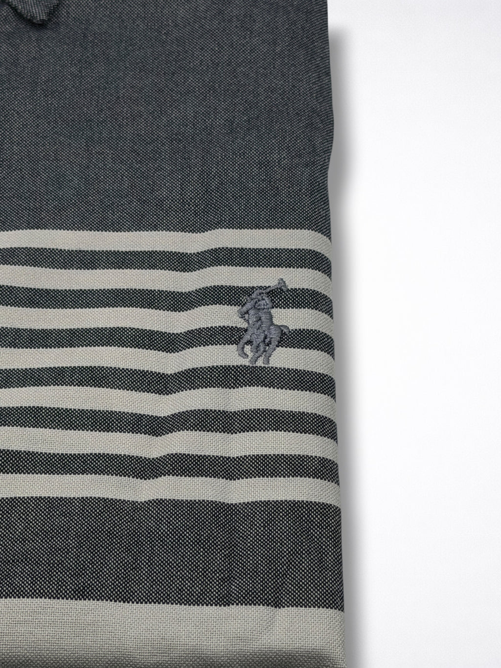 Camisa Polo Ralph Lauren Custom Fit manga larga talla XL