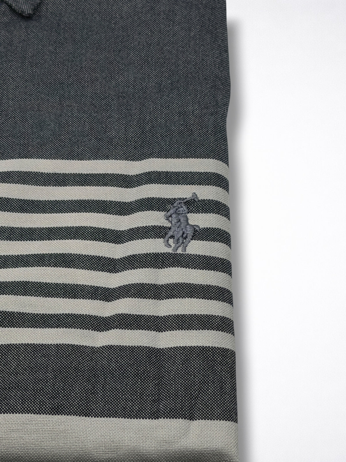 Camisa Polo Ralph Lauren Custom Fit manga larga talla XL