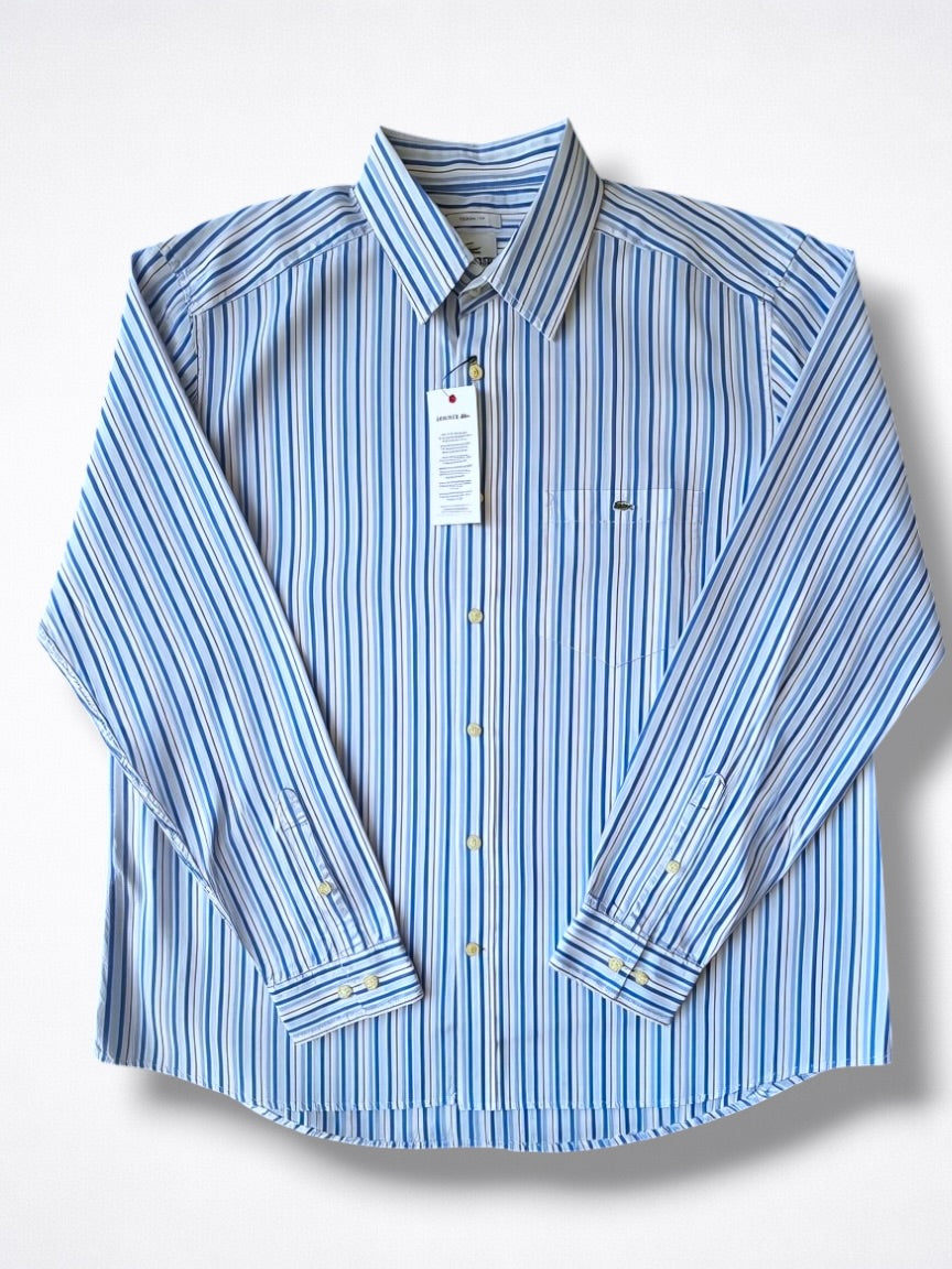 Camisa Lacoste Classic Fit Manga Larga Talla L