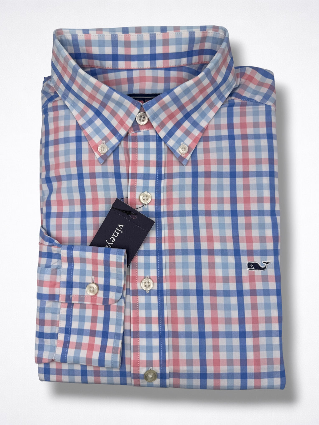 Camisa Vineyard Vines Classic Fit Manga Larga Talla M