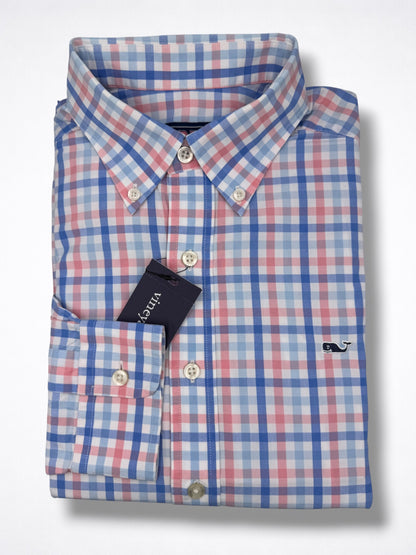 Camisa Vineyard Vines Classic Fit Manga Larga Talla M
