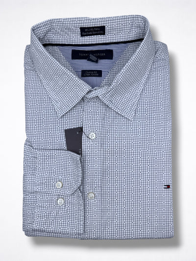 Camisa Tommy Hilfiger Custom Fit Manga Larga Talla XL