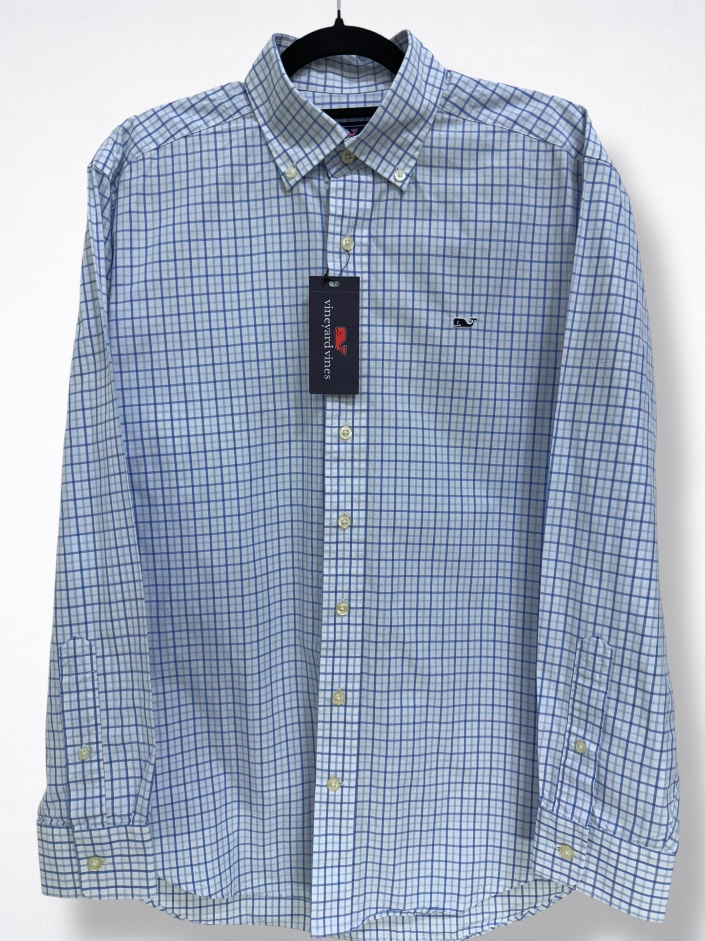 Camisa Vineyard Vines Classic Fit Manga Larga Talla M