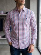 Camisa Polo Ralph Lauren Classic Fit manga larga talla L