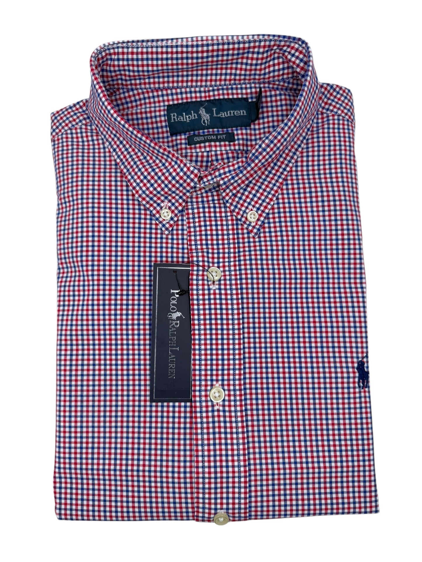 Camisa Polo Ralph Lauren Custom Fit Manga Corta Talla L
