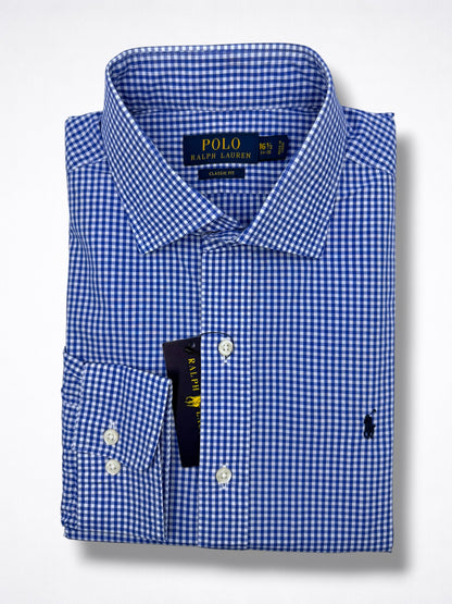 Camisa Polo Ralph Lauren Classic Fit Manga Larga Talla L