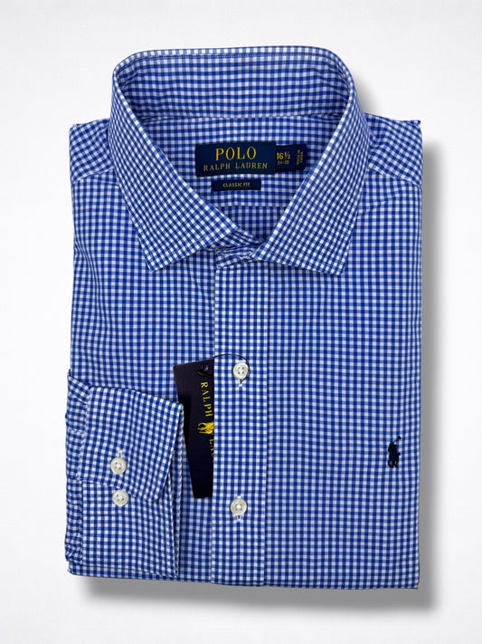 Camisa Polo Ralph Lauren Classic Fit Manga Larga Talla L