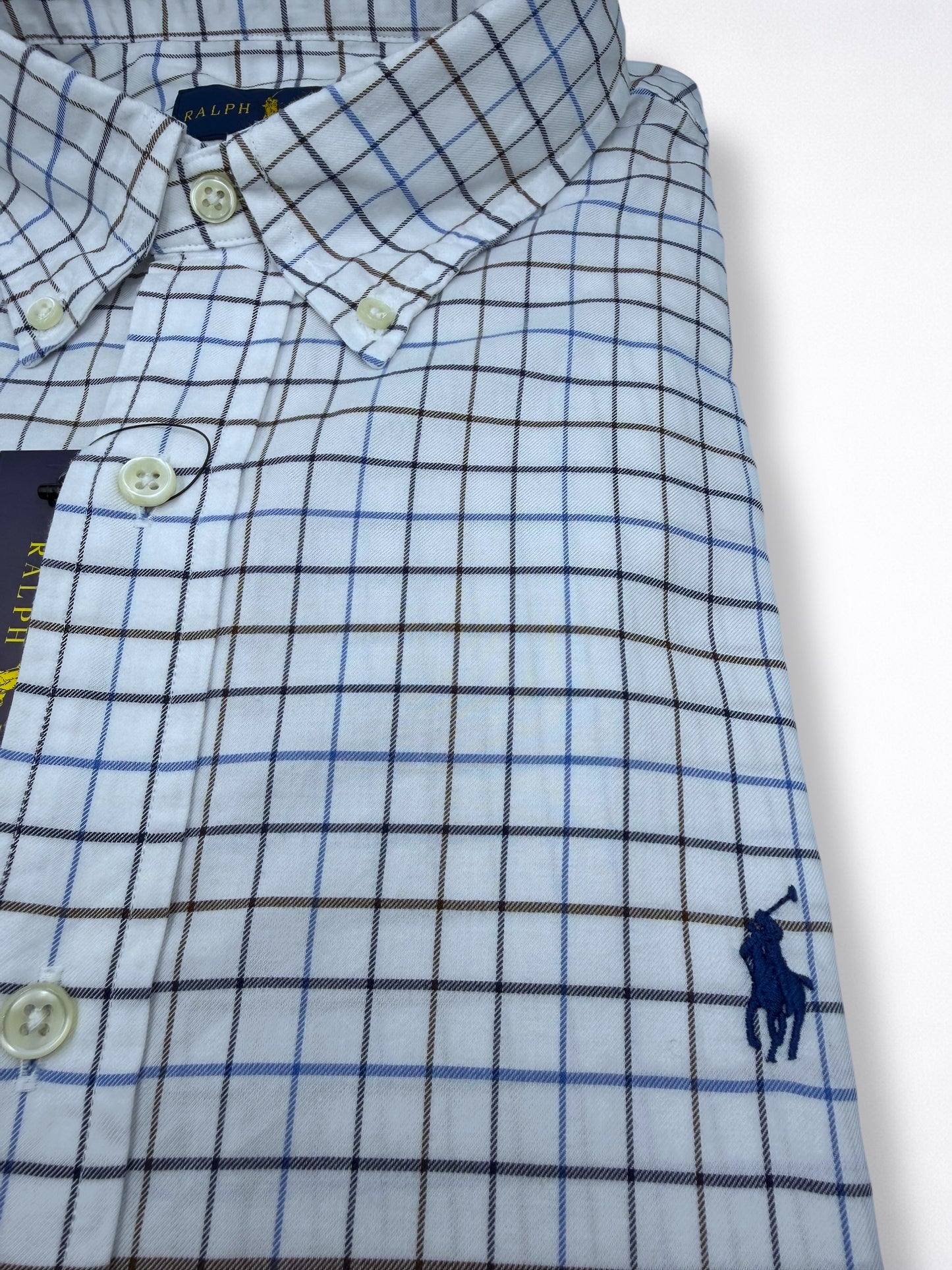 Camisa Polo Ralph Lauren Classic Fit Manga Larga Talla XL