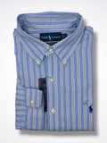 Camisa  Polo Ralph Lauren 17 Custom Fit Manga Larga 34/35 Talla XL