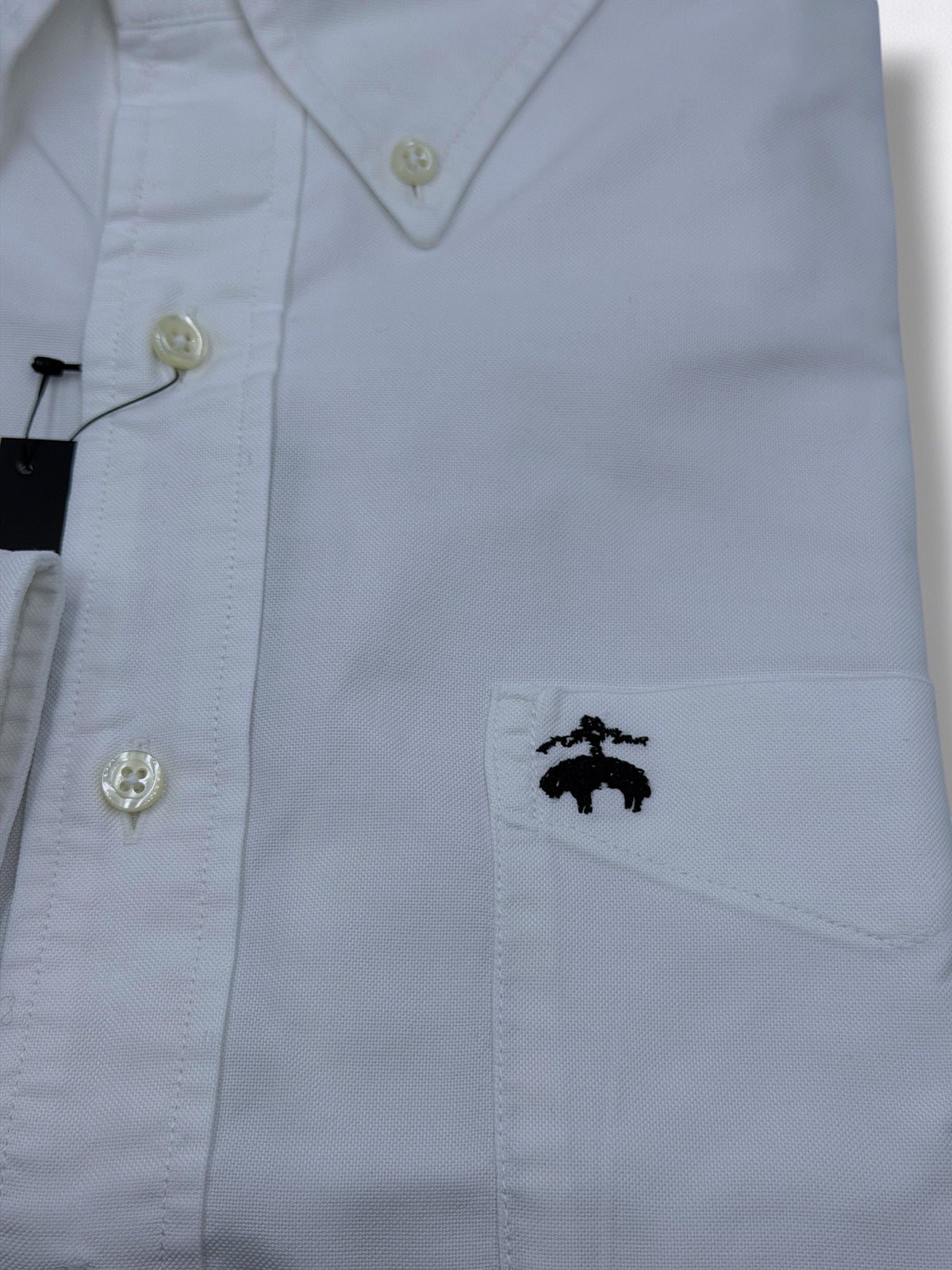 Camisa Brooks Brothers Classic Fit Manga Larga Talla L