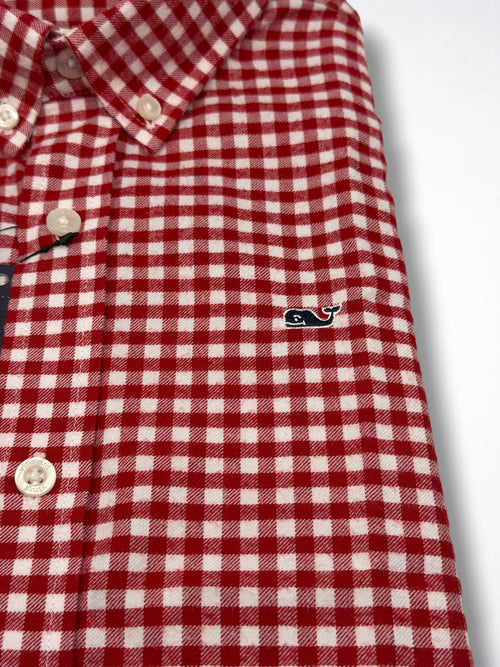Camisa Vineyard Vines Classic Fit manga larga talla 8-10 niño